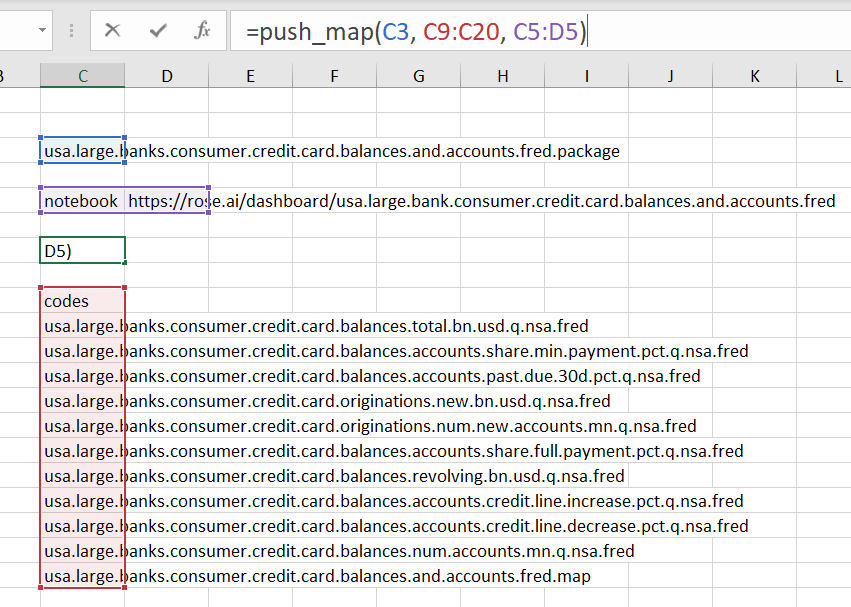 Push package example